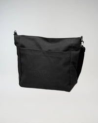 Midnight black EVOActive tote bag presented as a durable carry option for gym visits, and everyday use