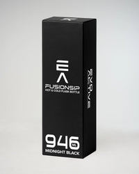 Front view of EVOActive Fusion-Sip drink bottle box highlighting hot and cold beverage storage